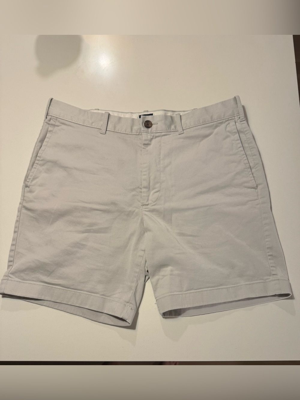 J. Crew Men’s Chino Shorts in Khaki - 7 inch